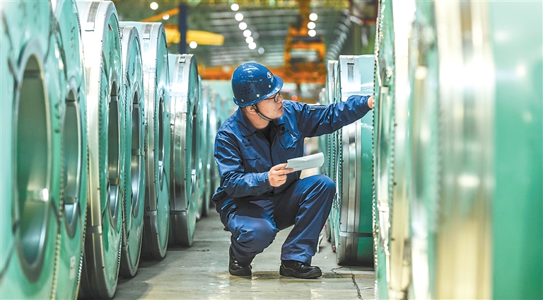 奮進(jìn)中的酒鋼人